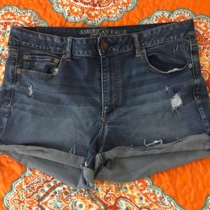 American Eagle Size 18 Stretch Hi Rise Shortie